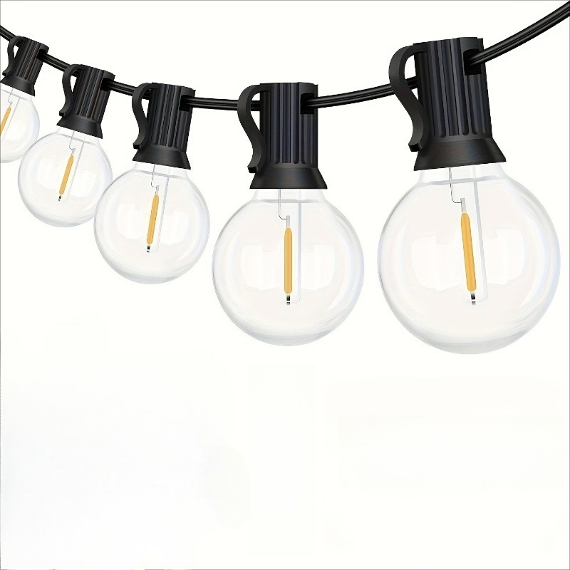 Outdoor Lighting Controller - 64-футовая гирлянда G40 на солнечных батареях