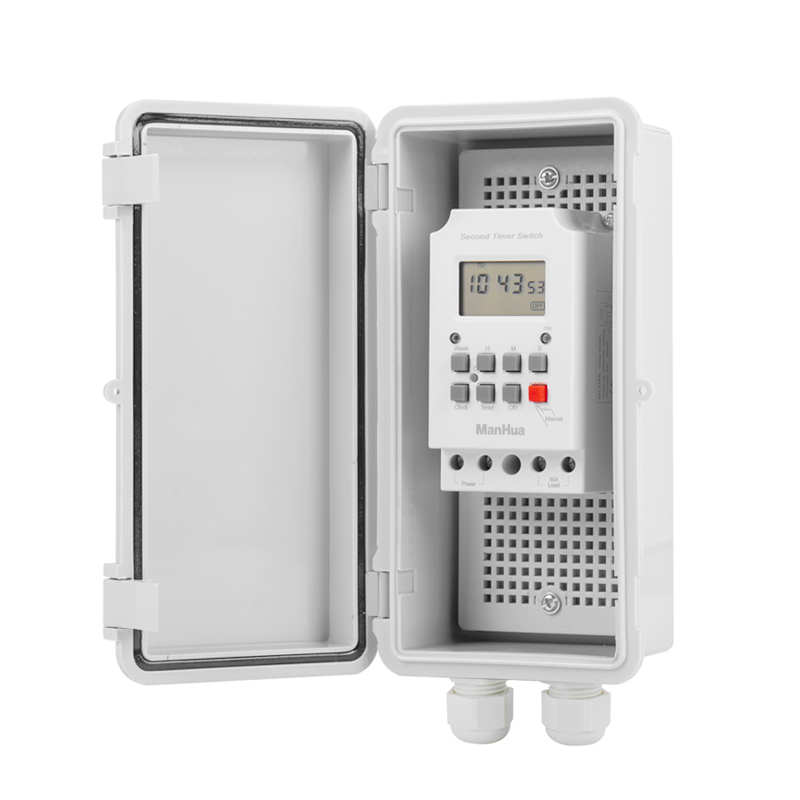 Outdoor Lighting Timer Switch - ManHua 220VAC 30A MT316SE-B непромокаемый цифровой