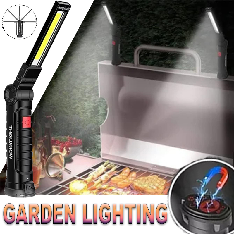 Outdoor Lighting Usa - Портативный светодиодный фонарик с магнитным крючком,