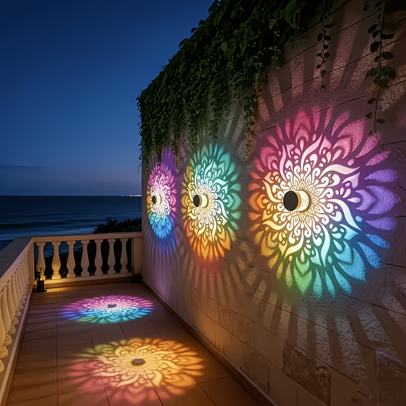 Outdoor Lighting Solar - 1/2/4 упаковки солнечных светильников для забора