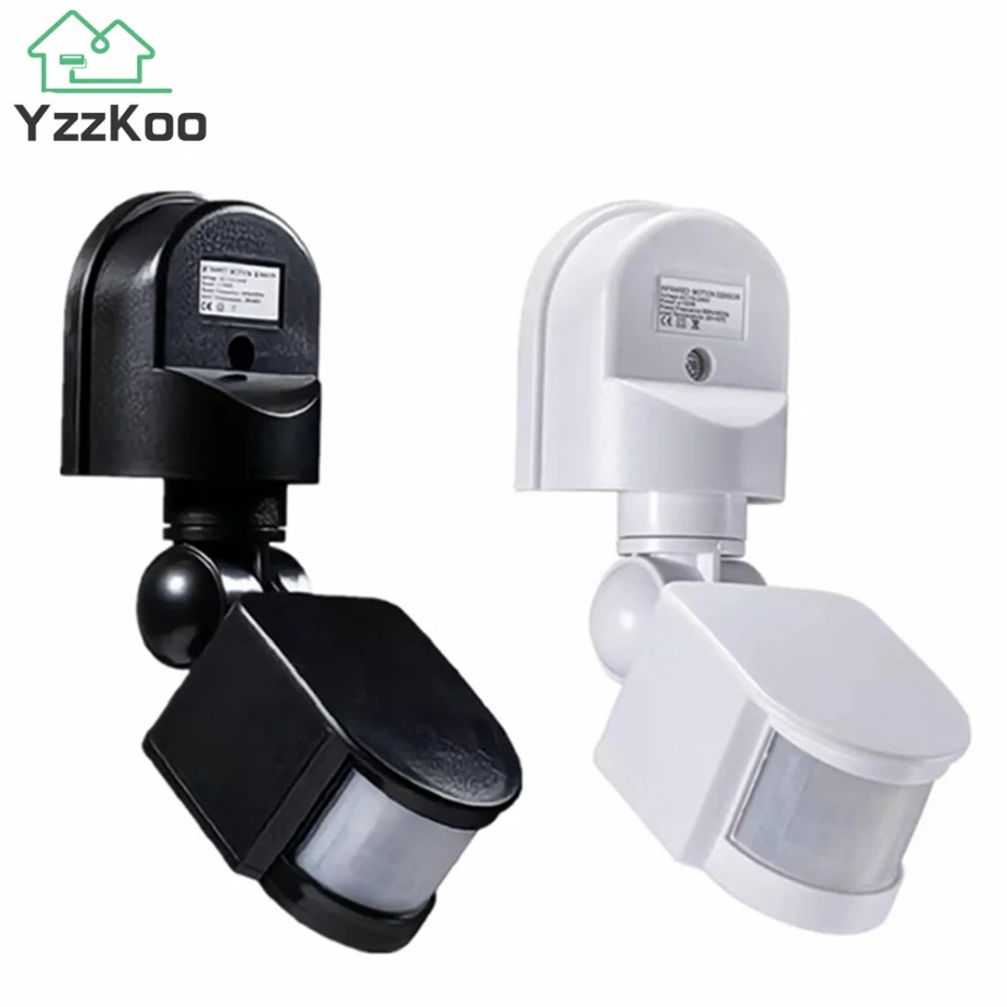 Outdoor Lighting Timer Switch - Флуоресцентный датчик движения, 85-265 в, автоматический
