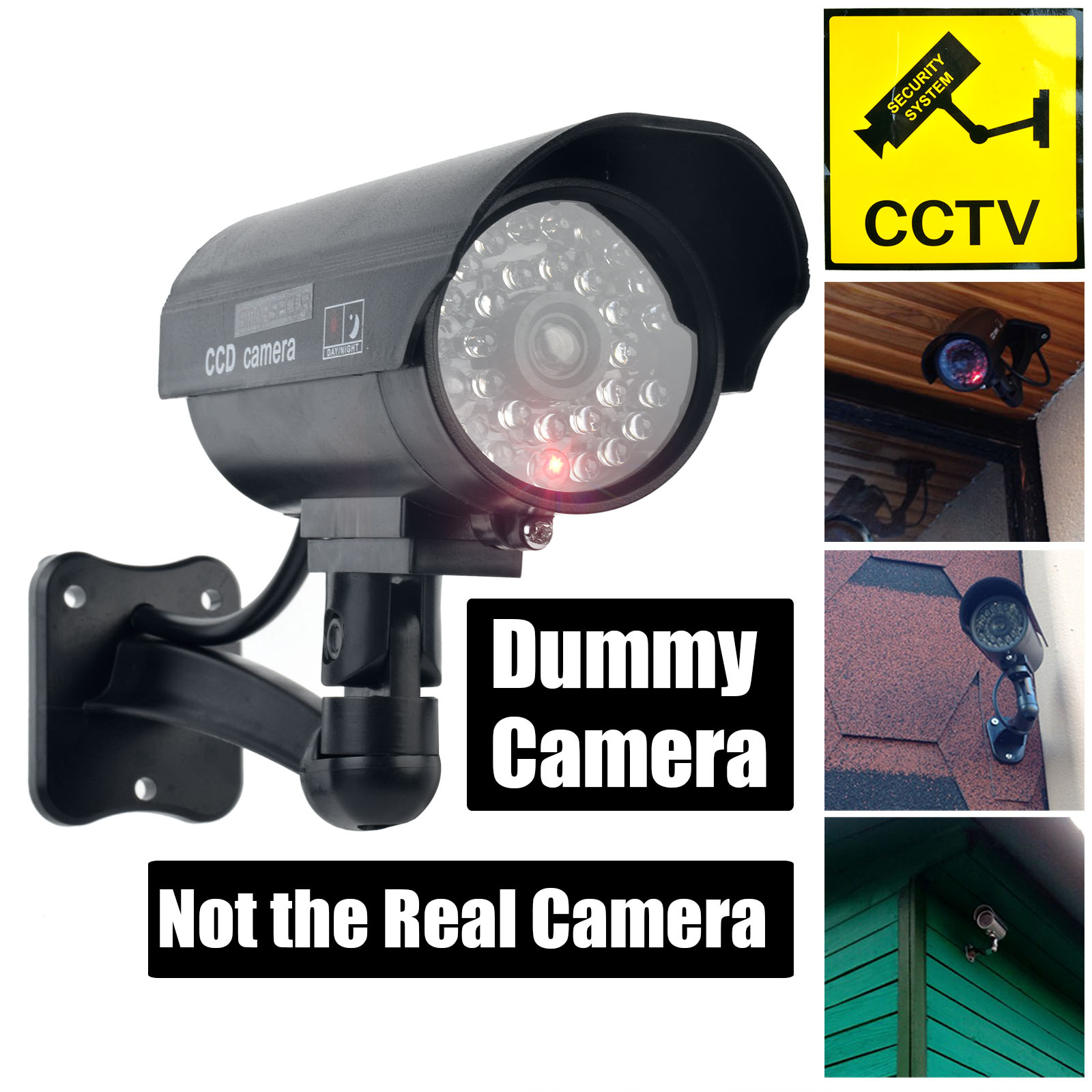 Outdoor Lighting And Camera - Smarsecur поддельная камера-пустышка водонепроницаемая камера видеонаблюдения