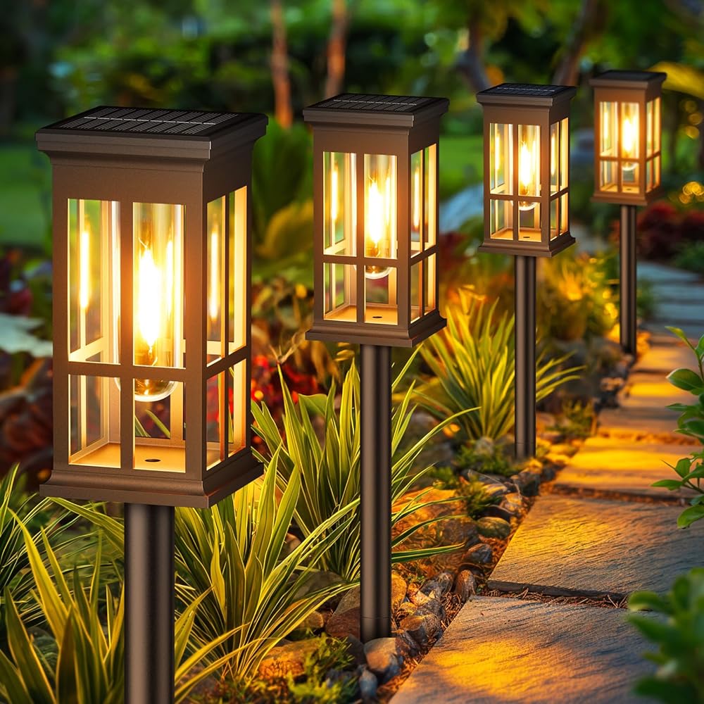 Outdoor Lighting Company - Солнечный садовый светильник для улицы, водонепроницаемый,