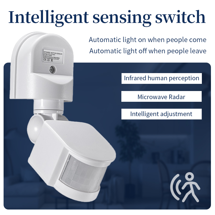 Outdoor Lighting Timer Switch - Датчик движения, выключатель света, автоматический инфракрасный