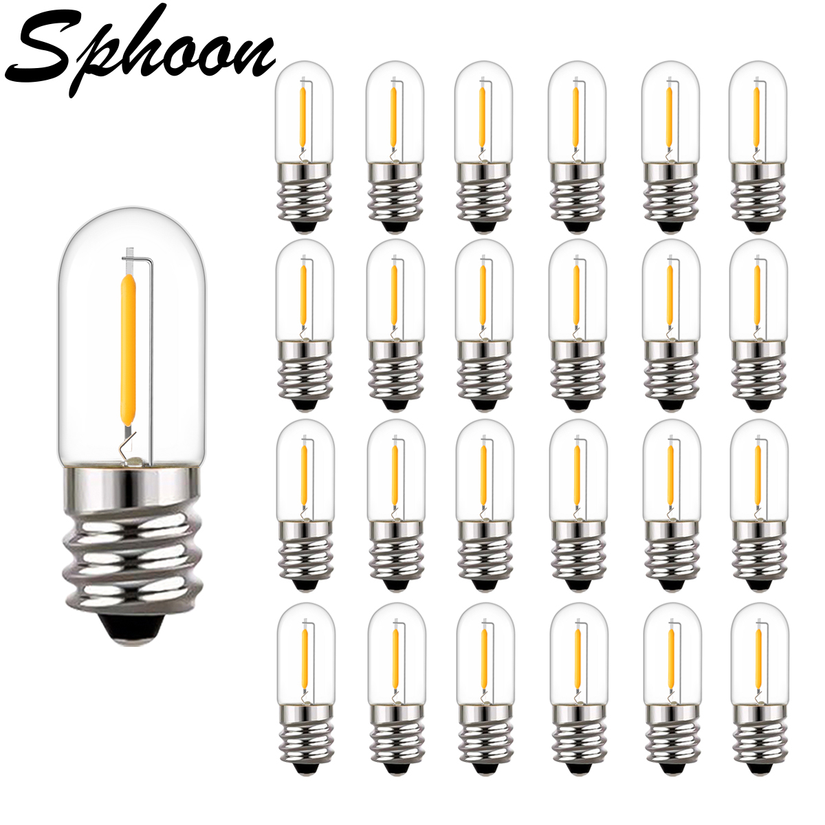 Outdoor Lighting Glass Replacement - 25 шт. светодиодные лампы T16 0,6