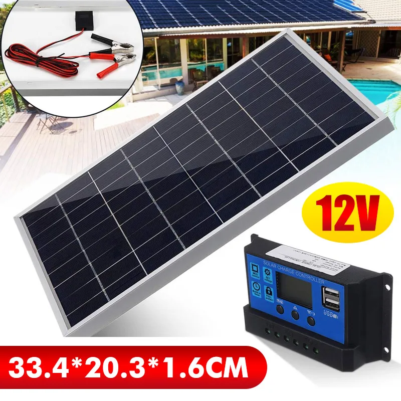 Outdoor Lighting Kits - Комплект солнечной панели 50 Вт, монокристаллическое