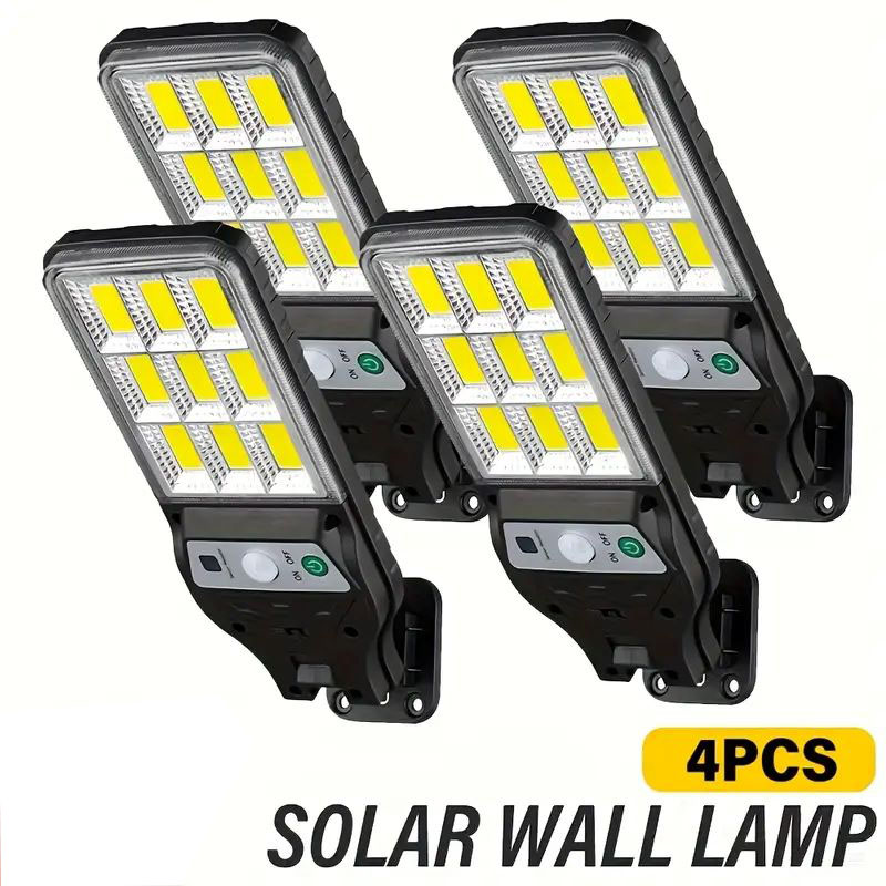 Solar Wall Sconce - 4 шт. солнечный настенный светильник с