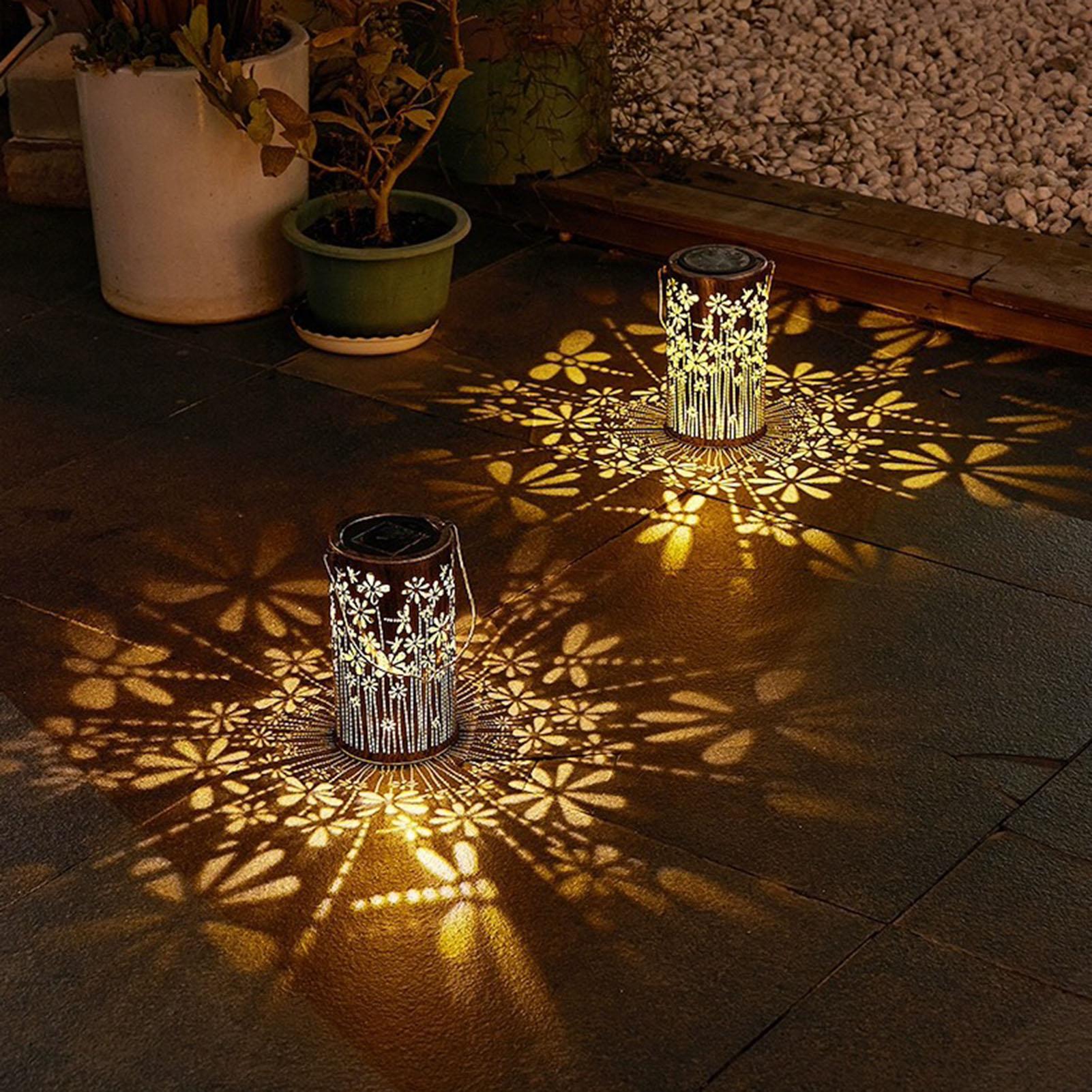 Solar Path Light - Солнечные фонари: красочные металлические светильники в