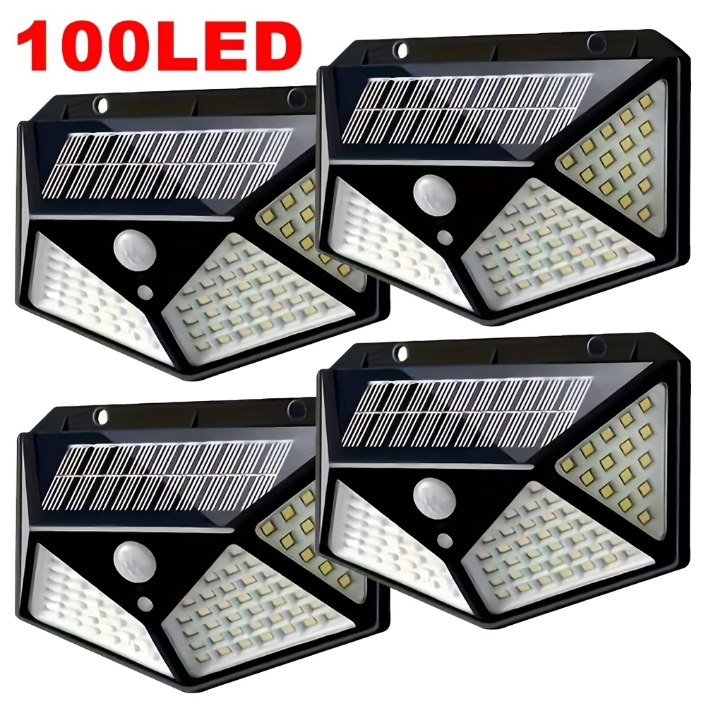 Halo Outdoor Lighting - 100-светодиодный уличный солнечный светильник для сада,