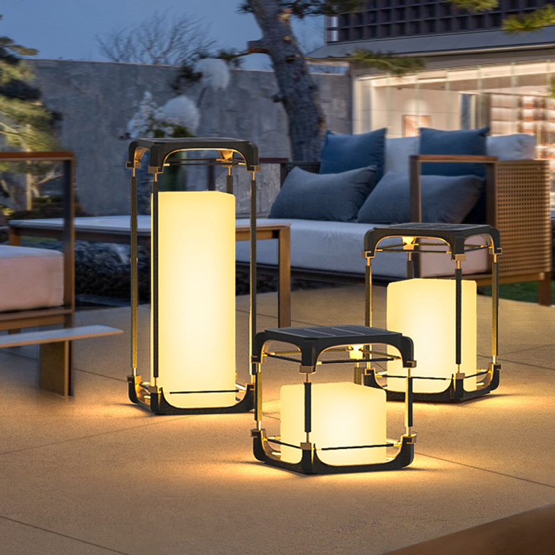 Outdoor Lighting Lamp - Светящийся напольный светильник для двора, солнечный