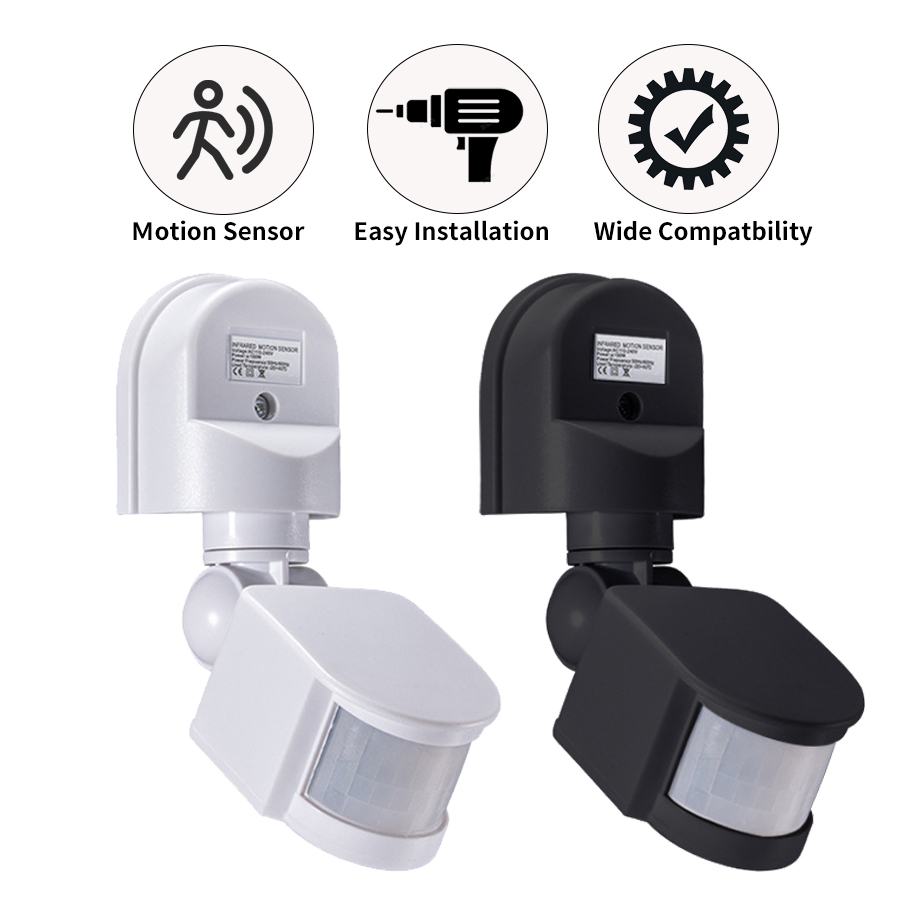 Outdoor Lighting Switch - PIR датчик движения 220 В 110
