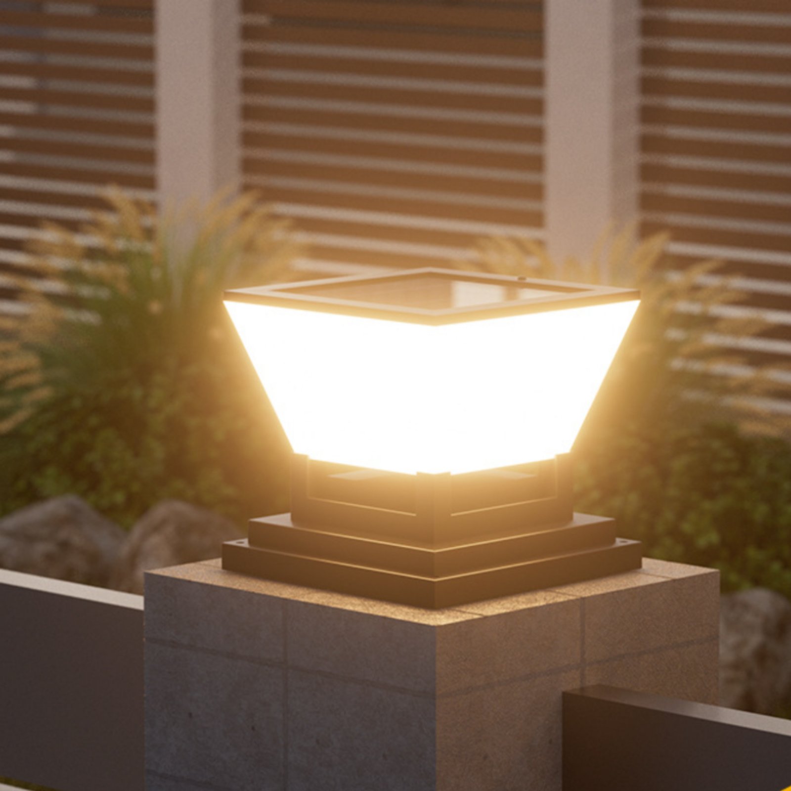 Outdoor Lighting Ip65 - Солнечный светильник для столбов, водонепроницаемый, для