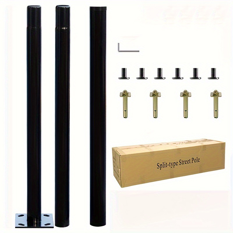 Halo Outdoor Lighting - 3-метровая оцинкованная стальная опора для уличного