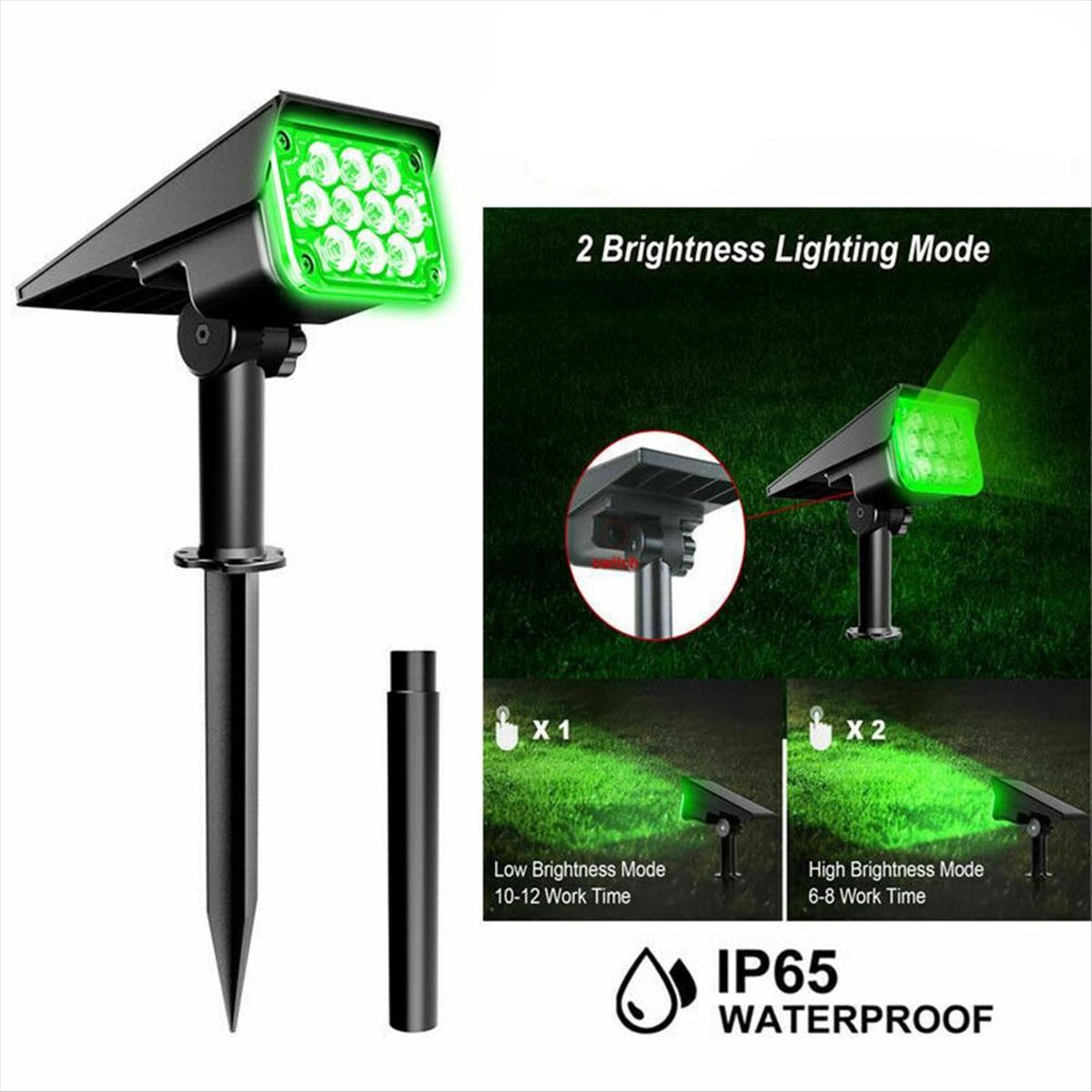 Солнечный прожектор Y17A, садо – обзор и цена Outdoor Lighting Ip65