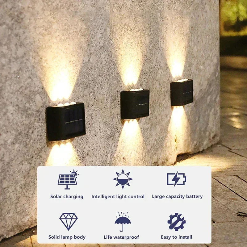 Солнечный настенный светильник – обзор и цена Outdoor Lighting Lamp