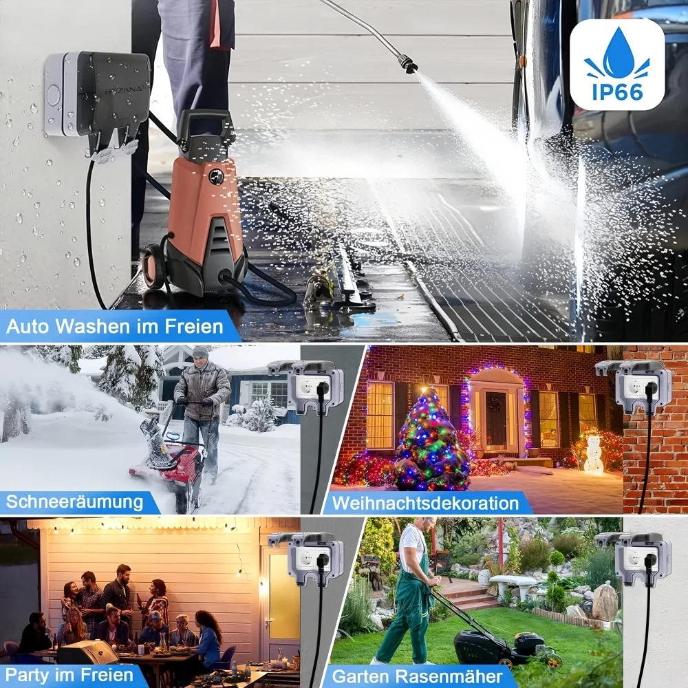 Наружная розетка в европейском – обзор и цена Outdoor Lighting Switch