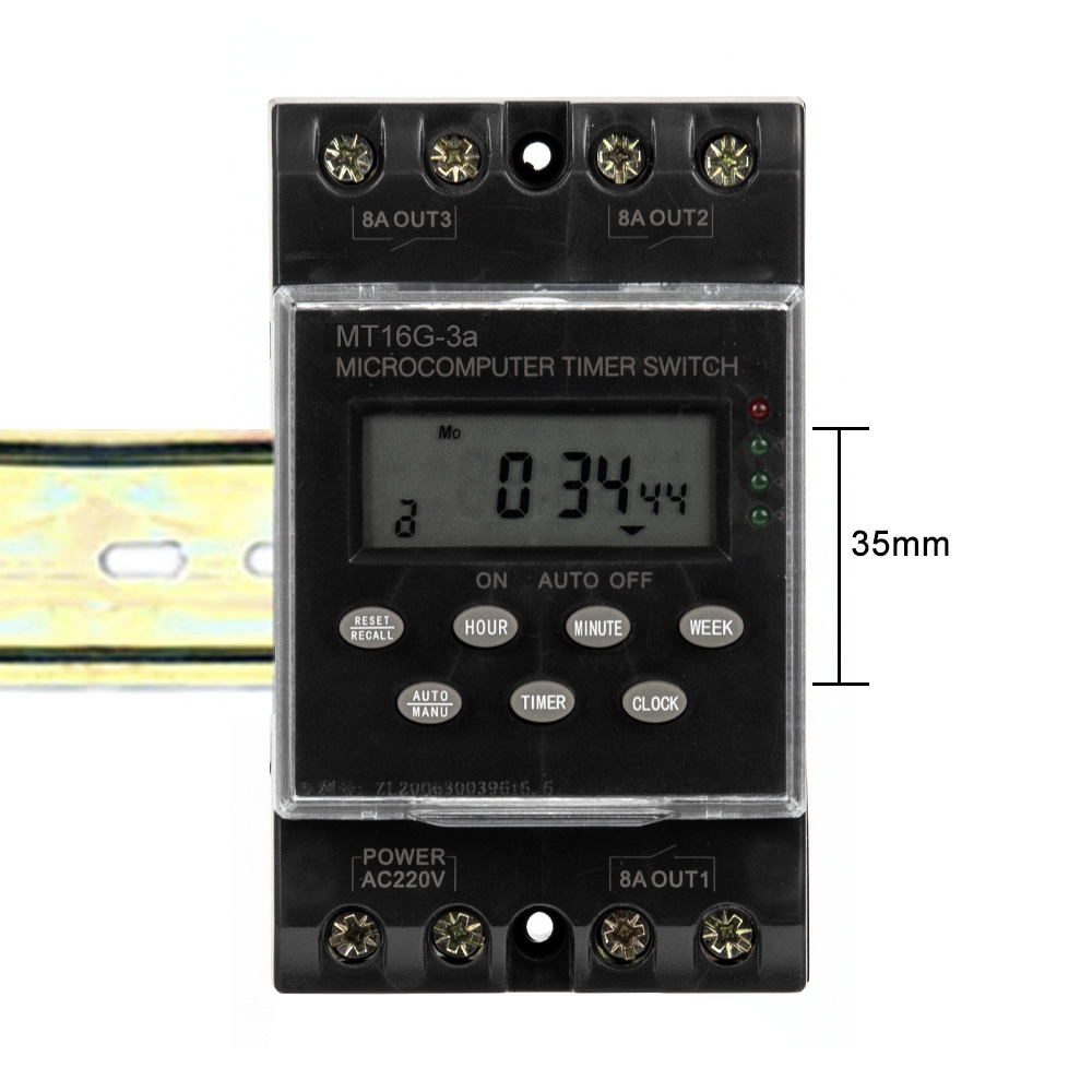 Электронный программируемый та – обзор и цена Outdoor Lighting Timer Switch