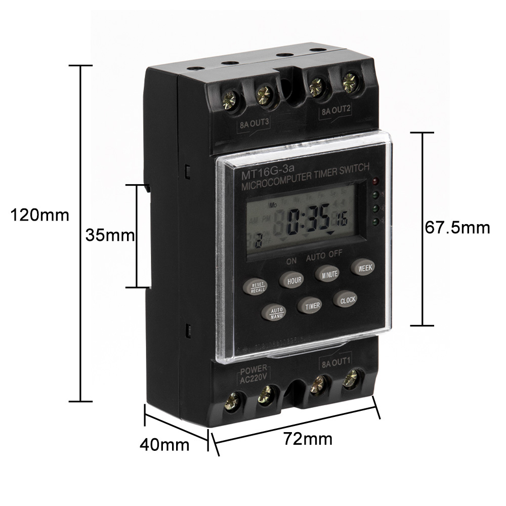 Электронный программируемый та – обзор и цена Outdoor Lighting Timer Switch
