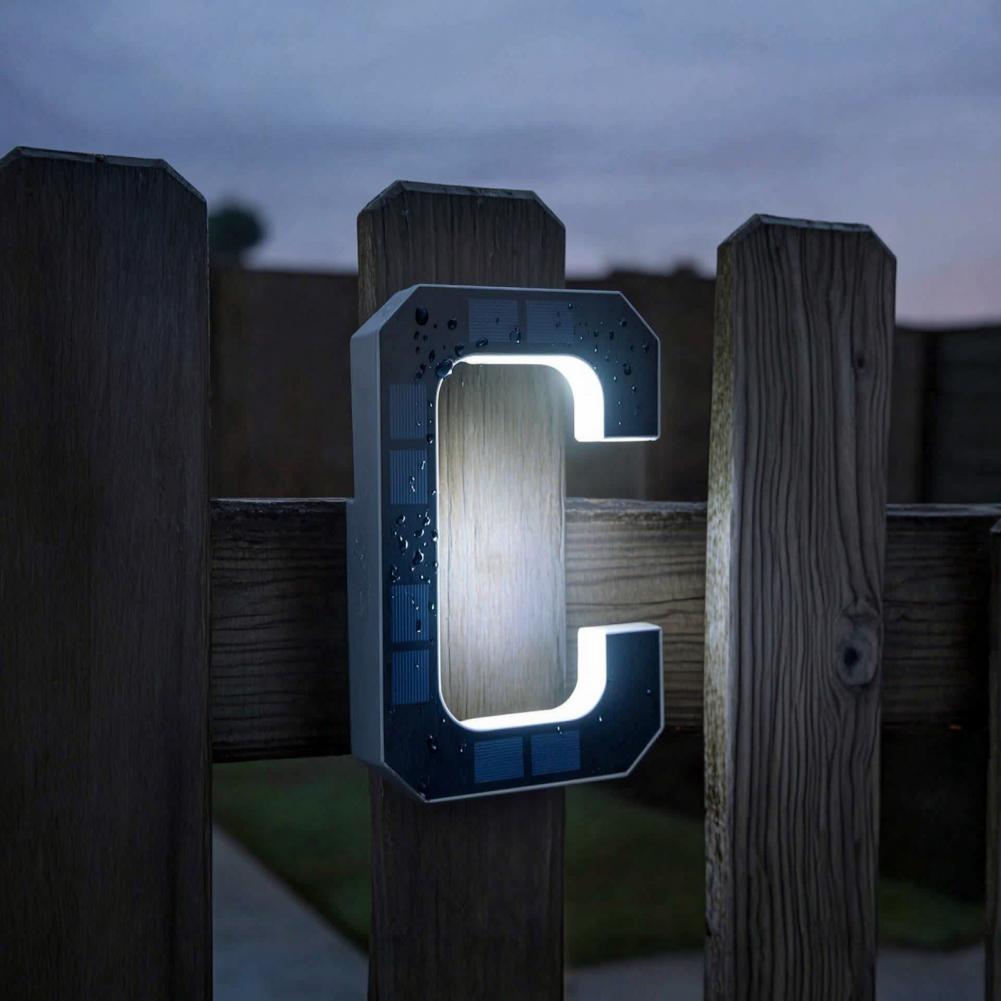 Солнечный светящийся номер дом – обзор и цена Outdoor Lighting On House