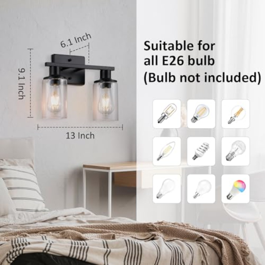 Матовые светильники для ванной – обзор и цена Solar Wall Sconce