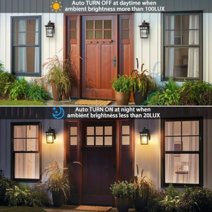 Уличный светильник с розеткой  – обзор и цена Solar Wall Sconce