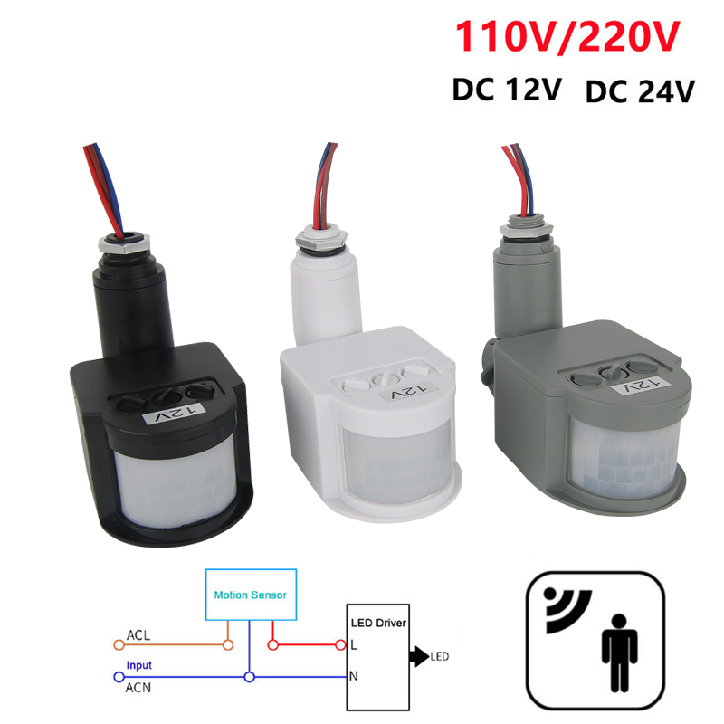 12 В датчик движения 220 В/110 – обзор и цена Outdoor Lighting Timer Switch