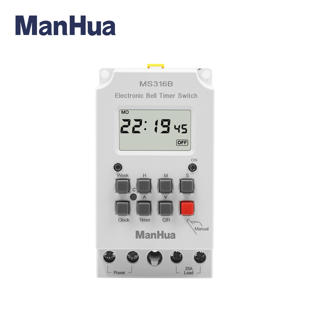 Программируемый таймер ManHua  – обзор и цена Outdoor Lighting Timer Switch