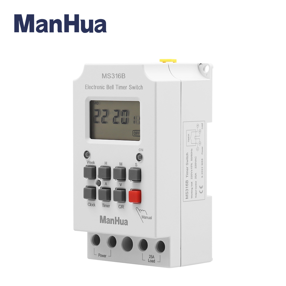 Программируемый таймер ManHua  – обзор и цена Outdoor Lighting Timer Switch