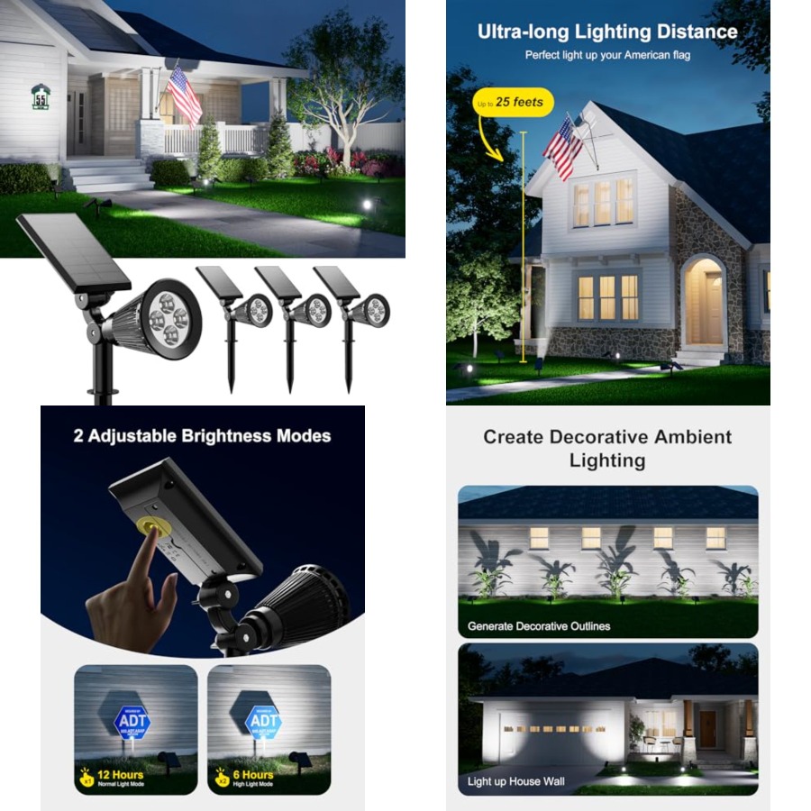 Солнечные прожекторы для улицы – обзор и цена Outdoor Lighting Solar