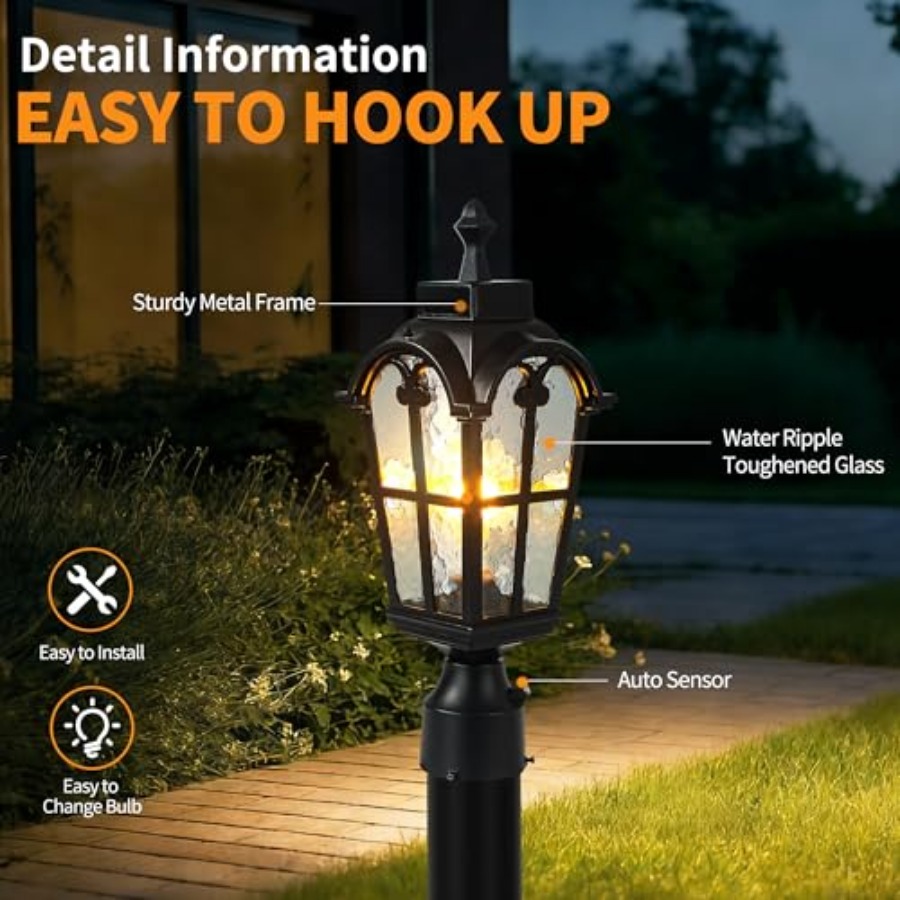 Уличные светильники на столбах – обзор и цена Outdoor Lighting Battery