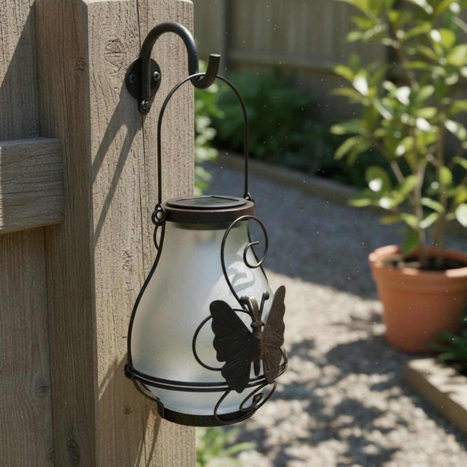 Солнечный фонарь-бабочка, водо – обзор и цена Outdoor Lighting Battery