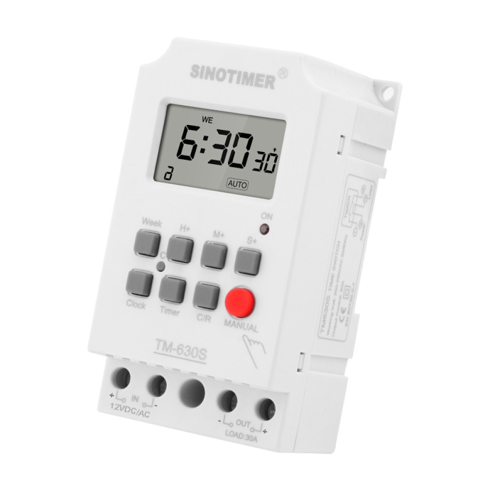 Sinotimer TM630S 4-канальный ц – обзор и цена Outdoor Lighting Timer Switch