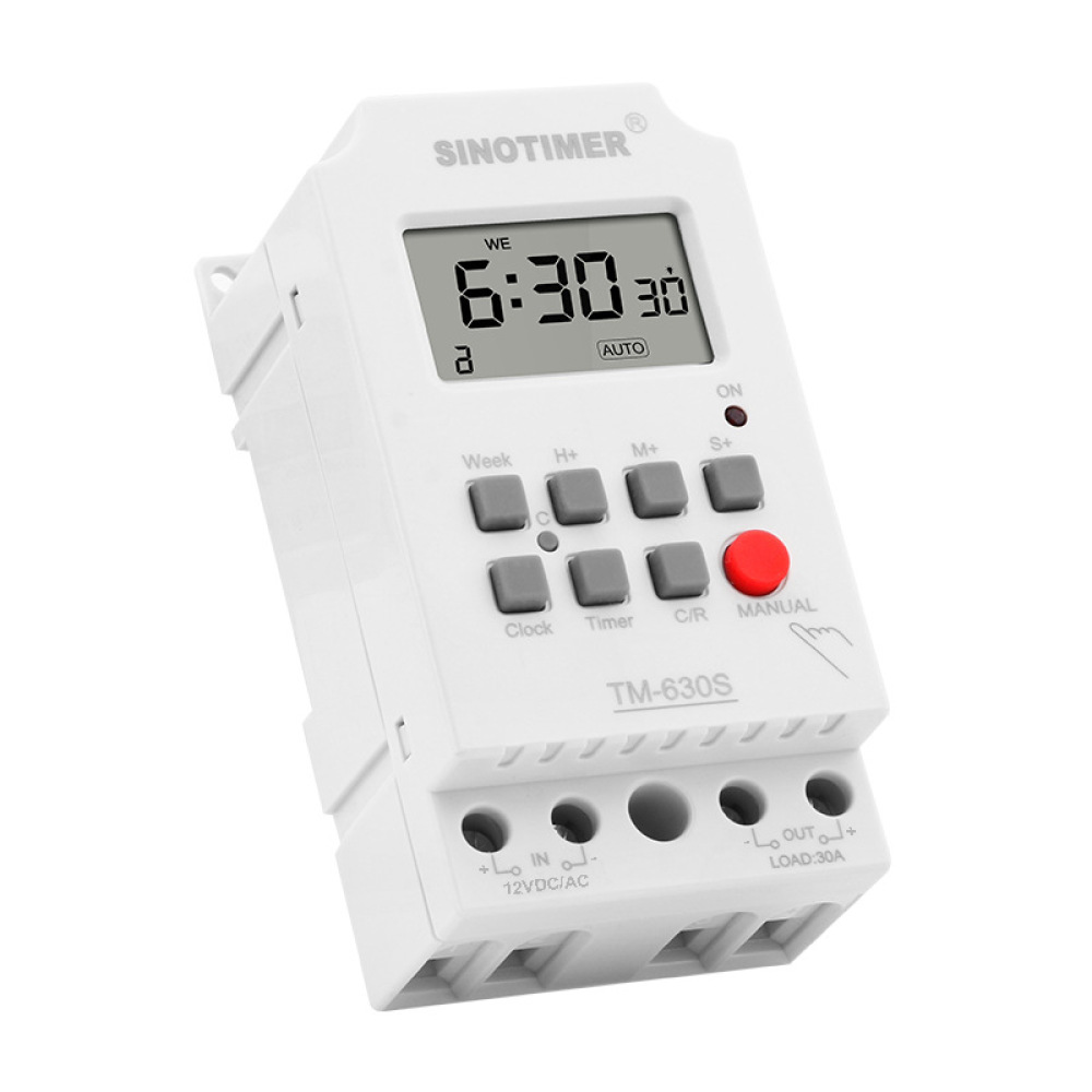 Sinotimer TM630S 4-канальный ц – обзор и цена Outdoor Lighting Timer Switch