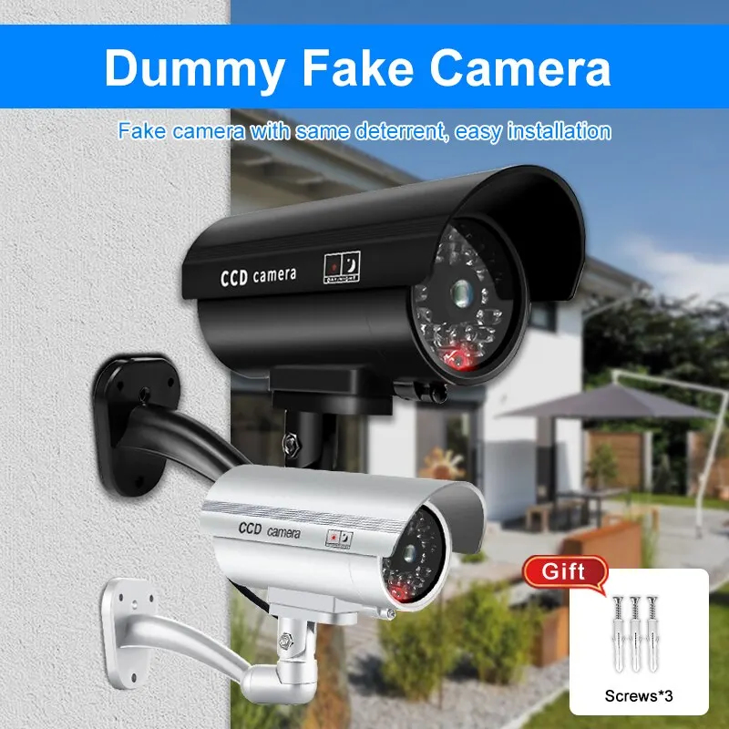 1 шт. Имитация камеры видеонаб – обзор и цена Outdoor Lighting And Camera