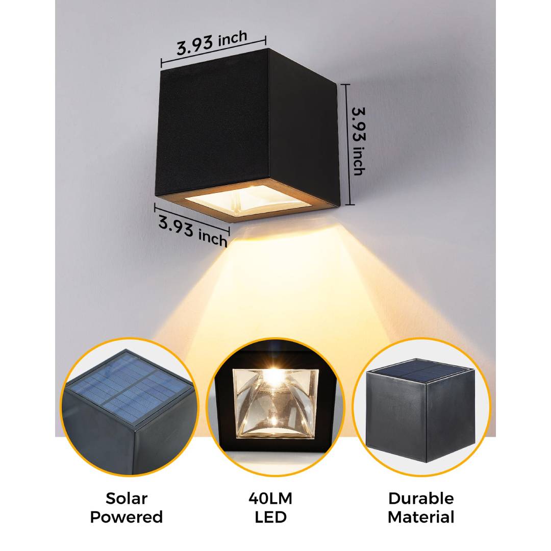 Наружный солнечный настенный с – обзор и цена Solar Wall Sconce