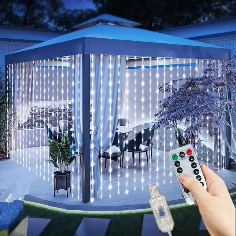 Светодиодная гирлянда, сказочн – обзор и цена Outdoor Lighting On House