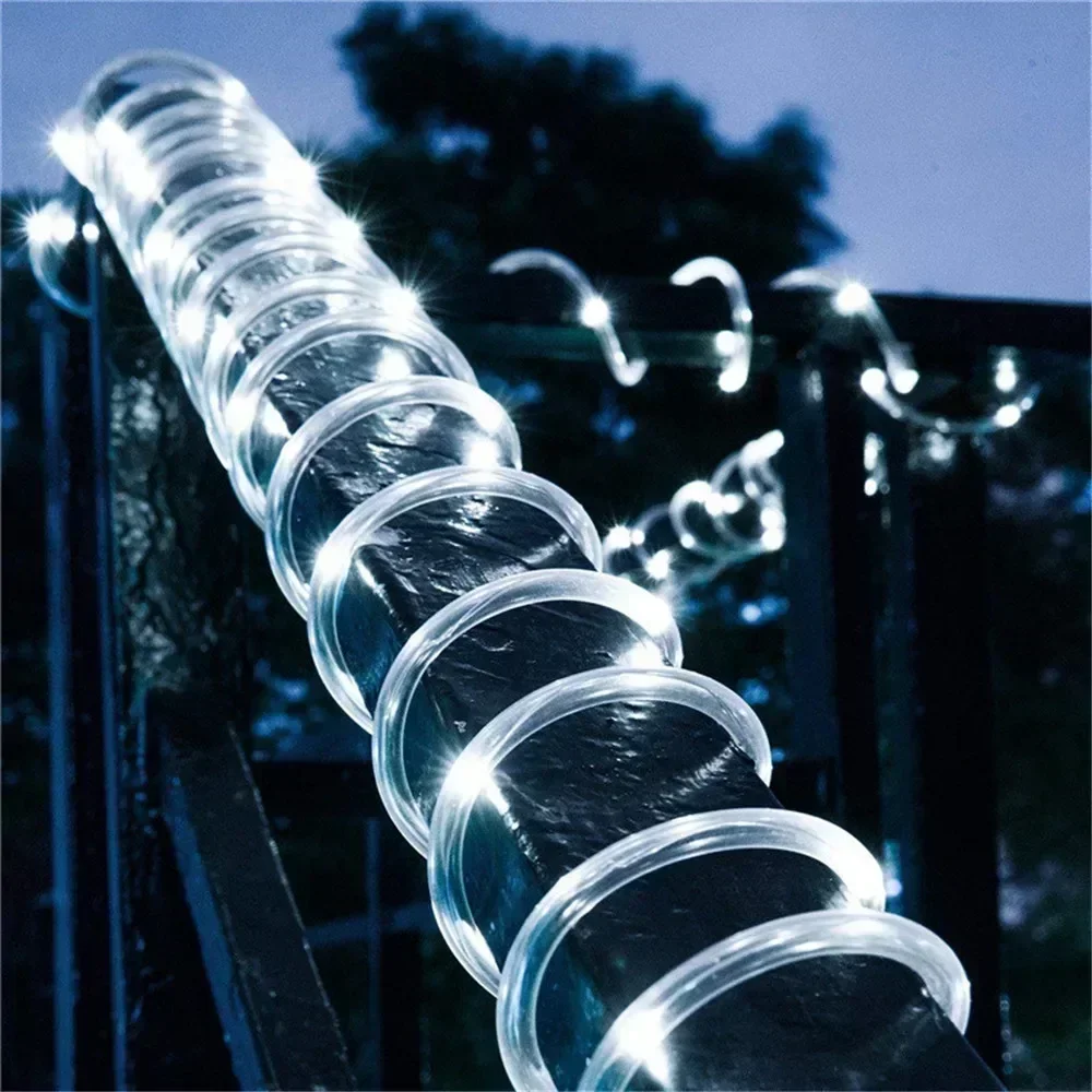 Солнечные гирлянды-шнуры для у – обзор и цена Outdoor Lighting On House