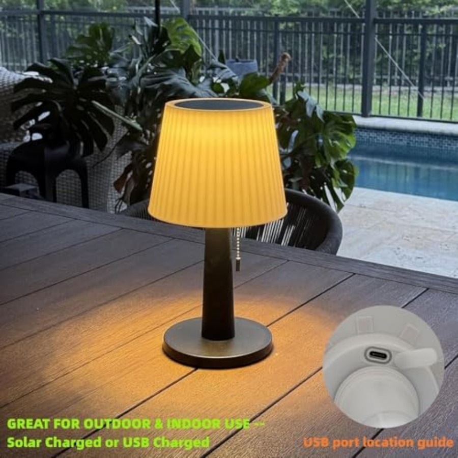 Солнечные настольные лампы для – обзор и цена Outdoor Lighting Lamp